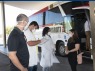 Barreira sanitária na rodoviária garante controle de quem entra no município