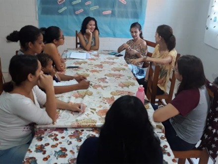 Gr�vidas atendidas no CRAS Am�rica recebem apoio multidisciplinar 