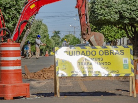 Sem nome no Cadin, munic�pio recebe R$11,2 milh�es de investimentos em 73 km de esgoto